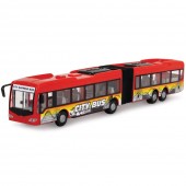 Autobus Joaca Dickie Toys City Express Bus rosu