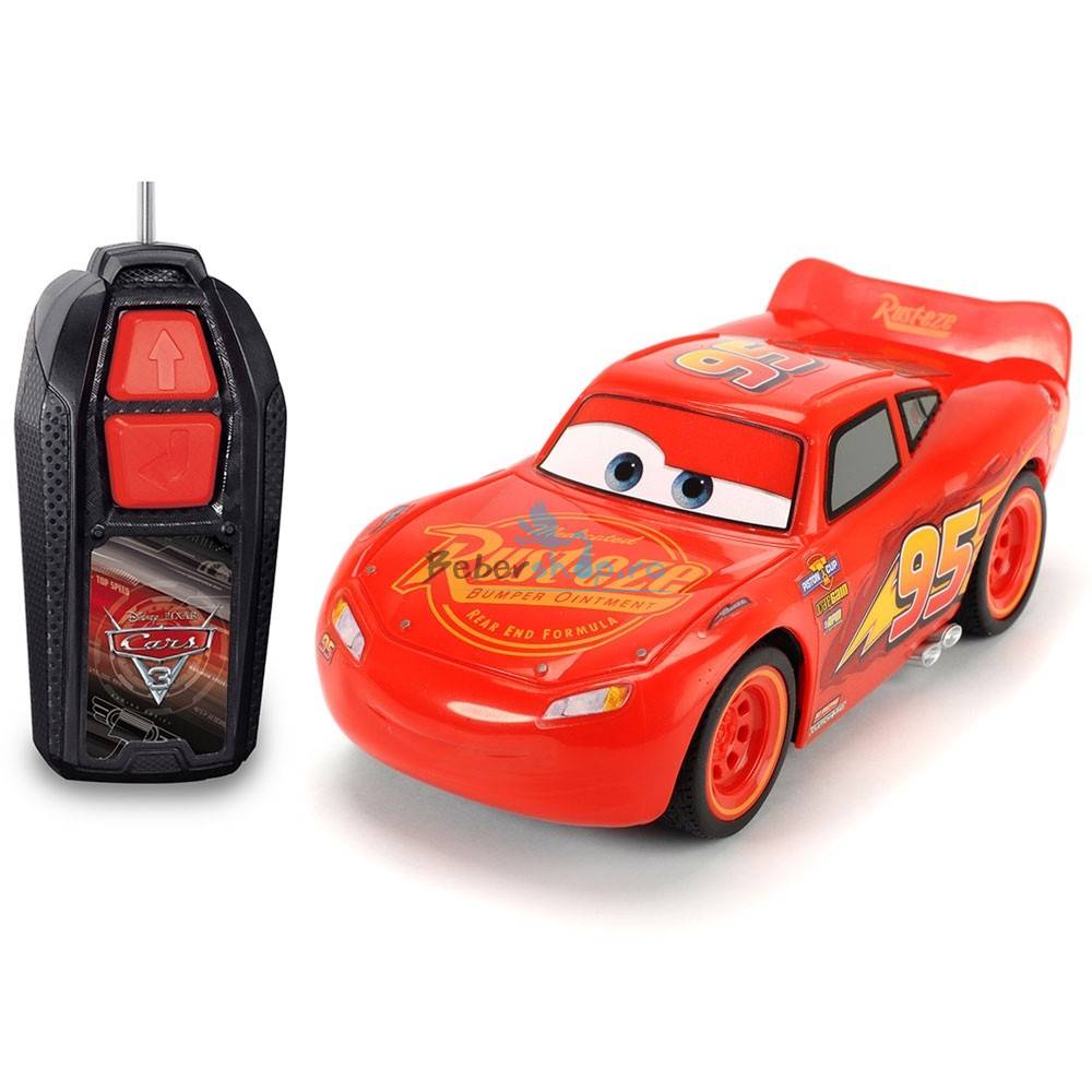 The other day shaver palm Masina Dickie Toys Cars 3 Single-Drive Lightning McQueen cu telecomanda