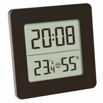 Higrometru si Termometru digital cu ceas si alarma Tfa