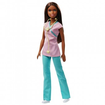 Papusa Barbie Pentru Fete, by Mattel Careers Asistenta