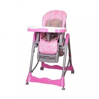Scaun de masa Pentru Copii, Coto Baby Mambo Pink