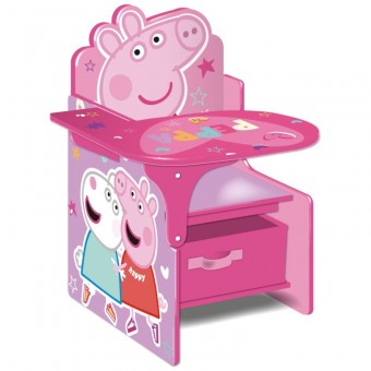 Scaun multifunctional din lemn Peppa Pig