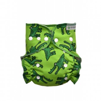 Set Scutec Textil, interior bambus T-Tomi Crocs Green