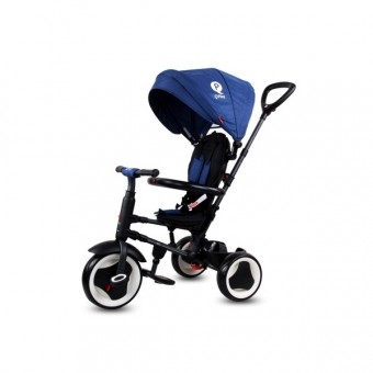 Tricicleta cu sezut reversibil Pentru Copii, Sun Baby 013 Qplay Rito - Blue