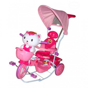 Tricicleta Pentru Copii Hello Kitty - Roz