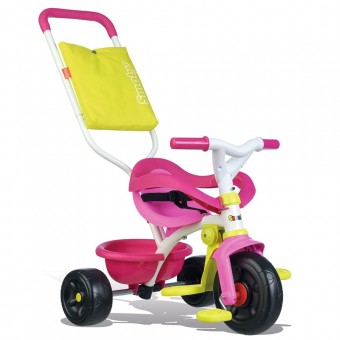Tricicleta Pentru Copii Smoby Be Fun Confort - Roz