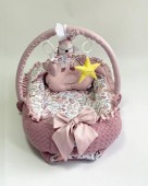Babynest Irish Plush MyKids 0180 Forest Pink