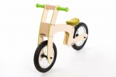 Bicicleta de balans din lemn pentru copii 36luni+ Pipello Z Green