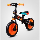 Bicicleta cu sau fara pedale si roti ajutatoare Pentru Copii, Sun Baby Molto 014 Orange