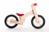 Bicicleta de balans din lemn pentru copii 36luni+ Pipello Lilly Red