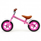 Bicicleta fara pedale cu aripi la roti Pentru Copii, Ecotoys N2004 - Roz
