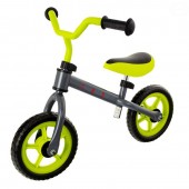 Bicicleta fara pedale pentru copii 18-60 luni Cool Baby Bike - Verde cu gri 