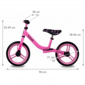 Bicicleta fara pedale Pentru Copii, Kidwell Sparrow Flower - Resigilat