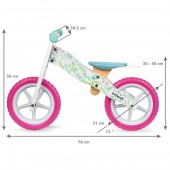Bicicleta fara pedale Pentru Copii Wave Flower
