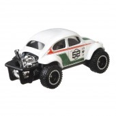 Camion Pentru Baieti  Hot Wheels by Mattel Car Culture Wide Open cu masina Volkswagen Baja Bug