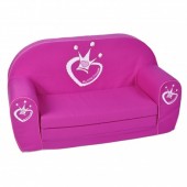 Canapea extensibila din burete pink Maggy