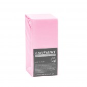 Cearsaf cu elastic jerse din bumbac roz 95/65 cm