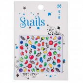 Lac Snails Raspberry pie+Creion Decorativ si Sticker
