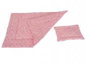 Lenjerie Pat Copii Crown Pink 3 Piese 120x60