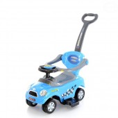 Masinuta de impins pentru copii 1-3 ani Mini Cooper - Albastru
