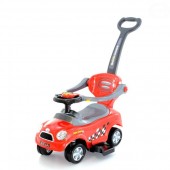 Masinuta de impins pentru copii 1-3 ani Mini Cooper - Rosu