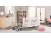 Mobilier Camera Pentru Copii Si Bebelusi KLUPS SOFIE - Alb Natur