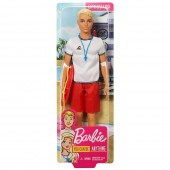 Papusa Barbie Pentru Fetite, by Mattel Careers Ken Salvamar