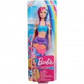 Papusa Barbie Pentru Fetite, by Mattel Dreamtopia Sirena GJK08