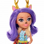 Papusa Enchantimals Pentru Fetite, by Mattel Danessa Deer cu figurina