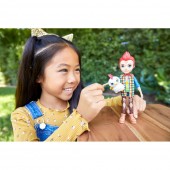 Papusa Enc Pentru Fetite, hantimals by Mattel Redward Rooster cu figurina Cluck