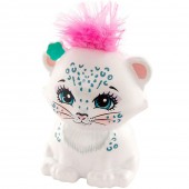 Papusa Enchantimals Pentru Fetite, by Mattel Sybill Snow Leopard cu figurina Flake