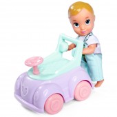 Papusa Simba Steffi Love Baby Car 29 cm cu figurina si accesorii