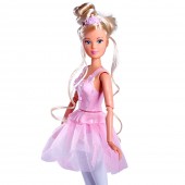 Papusa Simba Steffi Love Dancing Ballerinas 29 cm cu figurina