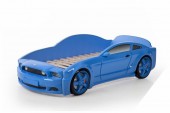Pat masina tineret Pentru Copii Light-MG 3D Albastru