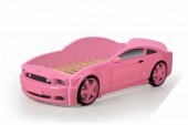 Pat masina tineret Pentru Copii Light-MG 3D Roz