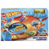 Pista de masini Pentru Copii, Hot Wheels by Mattel Drift Master Champion cu masinuta