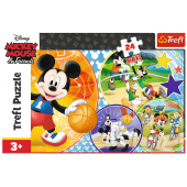 Puzzle Pentru Baieti Trefl Maxi Disney Mickey Mouse, E timpul pentru sport 24 piese