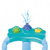 Scaun baie bebe cu stropitoare si jucarii Olmitos Blue