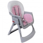 Scaun de masa Pentru Copii, Sun Baby 002 Comfort Basic - Pink