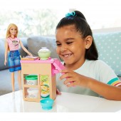 Set Barbie Pentru Fetite, by Mattel Cooking and Baking Pregateste noodles cu papusa si accesorii