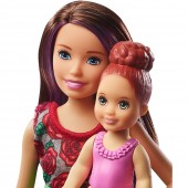 Set Barbie Pentru Fetite, by Mattel Family Skipper Babysitter