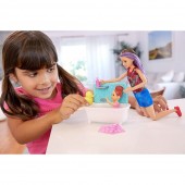 Set Barbie Pentru Fetite, by Mattel Family Skipper Babysitter
