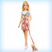 Set Barbie by Mattel Magazin accesorii animalute cu papusa si accesorii