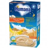 Cereale cu fulgi de ovaz si banane 6 luni+ Humana 200 g