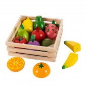 Set de fructe cu magnet pentru copii 3+ ani