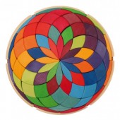 Set de joaca cu 72 de piese Mandala culorilor