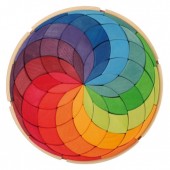 Set de joaca cu 72 de piese Mandala culorilor