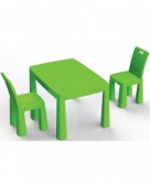 Set masa copii si scaune MyKids 0468/3 Verde