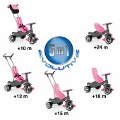 Tricicleta copii Molto Urban Trike 5 in 1 Pink