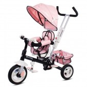 Tricicleta cu sezut reversibil Pentru Copii, Sun Baby 002 Super Trike Plus Pink